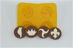 Party Assortment Flexible Chocolate Mold