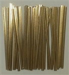 4" Gold Paper Twist Ties - 2,000 Pack