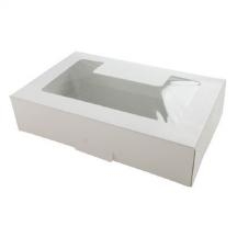 One Pound White Window Cookie Box