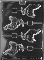 Rooster Lolly Chocolate Mold