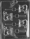 Cow Lollipop Chocolate Mold animal