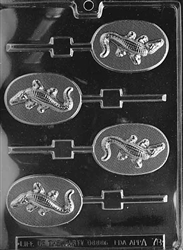 Alligator Lollipop Chocolate Mold