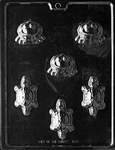 Frogs and Turtles Chocolate Mold