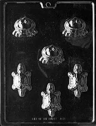 Frogs and Turtles Chocolate Mold