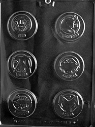 Zodiac Box Set Chocolate Mold - Piece 1 of 2