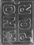 Letters M-N-O-P-Q-R Mold