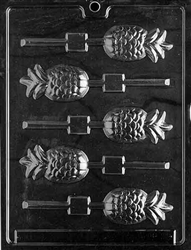 Pineapple Lollipop Chocolate Mold fruit tropical sucker F002