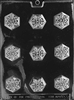 Snowflakes Chocolate Mold