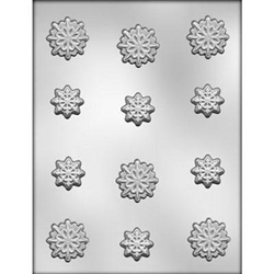 Snowflakes Chocolate Mold winter Christmas holiday 90-4122