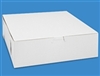 10x10x3 White Cake Box