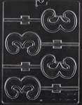 Number 3 Lolly Chocolate Mold