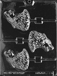 Wolf Lolly Chocolate Mold