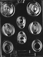 Hats Assortment Chocolate Mold