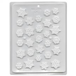 Snowflakes Assortment Hard Candy Mold