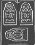 R.I.P.. Tombstone Chocolate Mold