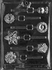 Assorted Flowers Lolly Chocolate Mold