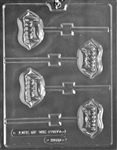 Fangs Lolly Chocolate Mold
