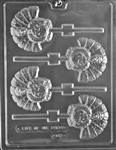 Turkey Lollipop Chocolate Mold