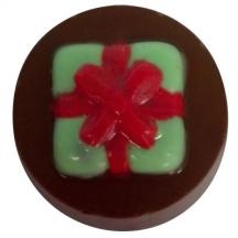 Present with Bow Sandwich Cookie Chocolate Mold