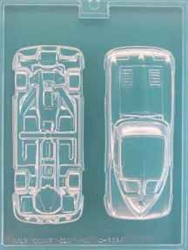 3D Split Rear Window Coupe Chocolate Mold 60AO-1314 corvette