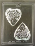 Mother Heart Shaped Chocolate Mold 60AO-484 brunch Mother's Day