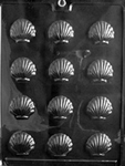 Small Shells Chocolate Mold nautical beach ocean