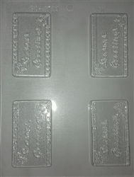 Seasons Greetings Bar Mold