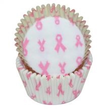 Pink Awareness Ribbon Baking Cup - 100 Count