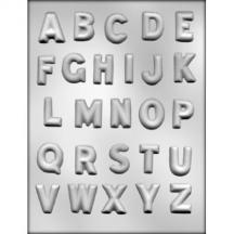 1-1/4" Alphabet Chocolate Mold