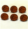 Plastic Basketball Ring or Cupcake Topper
