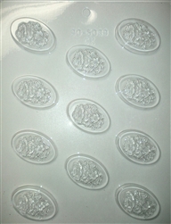 2" Oval Mint Mold