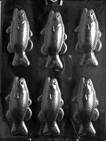 Bass Fish Bars Chocolate Mold