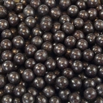 Black Candy Sugar Pearls - 7MM - 4 Ounce Bag