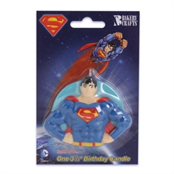 Superman Birthday Candle