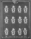 Easter Bunny Decos Chocolate Mold