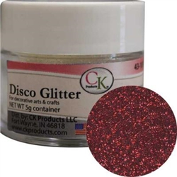 American Red Techno Disco Glitter- 5 Grams
