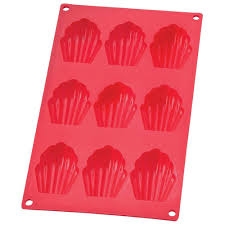 The Essentials Madeleine Pan Silicone Bakeware cookie baking