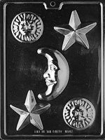 Celestial Assortment Chocolate Mold