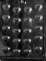 Bite Size Hearts Chocolate Mold