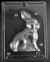 3D Sitting Bunny Chocolate Mold Easter Animal E211B bunny rabbit