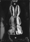 3D Bunny Holding Basket Chocolate Mold easter