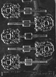 Wreath Lolly Chocolate Mold C103 holiday winter christmas