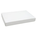 Two-Piece Rectangle White Candy Box - 5 Pack