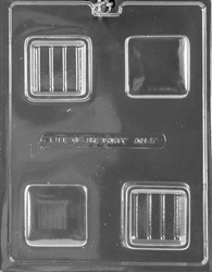 Plain Sandwich Cookie Chocolate Mold