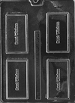 Best Wishes Business Card Chocolate Mold