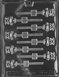 Small Teddy Lolly Chocolate Mold