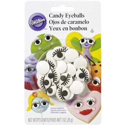 Candy Eyeballs with Lashes Blister Pack