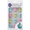 Owls Royal Icing Decorations - 12 Pack