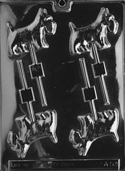 Scotty Dog Lolly Chocolate Mold