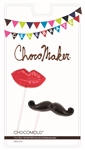 Lips & Mustache Pops Chocolate Mold